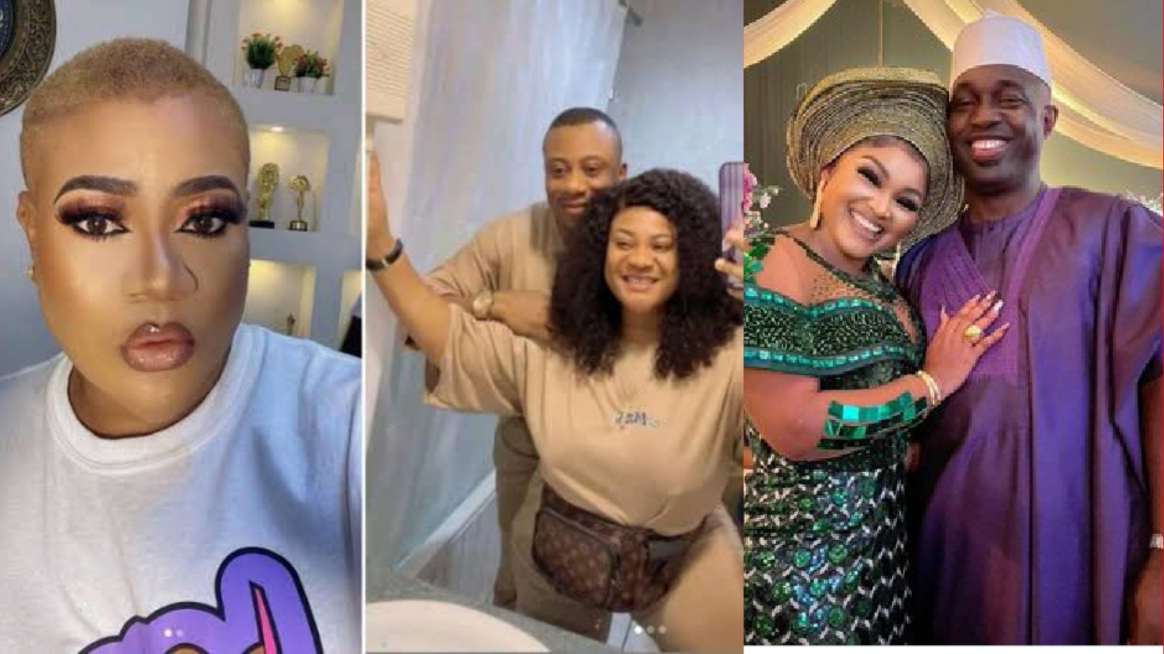 Nkechi Blessing Lashes Out As Lady Vows To Snatch Her Man For